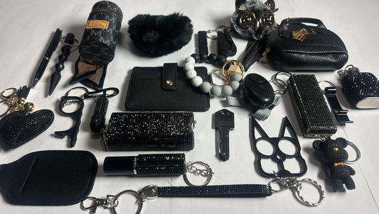 25 Pcs Self Defense Keychain Kit